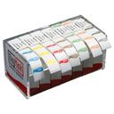Daymark 7 Slot Plexiglass Label Dispenser.