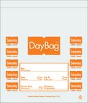 Daymark Day of the Week Portion Bag - Saturday, 5.5 x 5.5 inch -- 4 rolls per case.