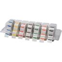 Daymark DissolveMark 0.75 x 0.75 inch Dissolvable Adhesive Day of the Week Label, 1000 count - 12 per case