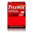 Tylenol 500mg Extra Strength Caplets - 100 count per pack -- 36 packs per case