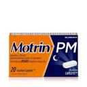 Motrin PM Coated Caplets - 20 count per pack -- 48 packs per case