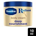 Vaseline Radiant X Deep Nourishment Body Cream, 10 Ounce -- 6 per case