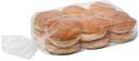 Alpha Baking 45 inch Wheat Hamburger Bun, 12 count per pack -- 4 per case
