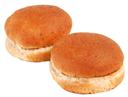 Alpha Baking 4 inch Wheat Hamburger Bun, 12 count per pack -- 8 per case