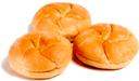 Alpha Baking 45 inch White Corn Dusted Kaiser Roll, 12 count per pack -- 4 per case
