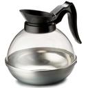 Tablecraft Polycarbonate Coffee Decanter with Black Handle, 64 Ounce.