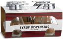 Tablecraft Teardrop Glass Syrup Dispenser, 14 Ounce - 4 count per pack -- 4 packs per case