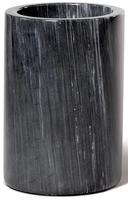 Tablecraft Black Marble Wine Cooler, 5 x 5 x 7 inch -- 6 per case