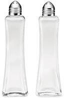Tablecraft Metro Salt and Pepper Shaker with Chrome Top -- 24 per case