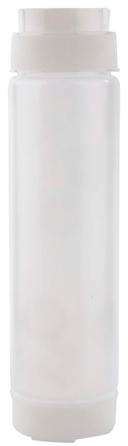 Tablecraft Invertatop Valvetop Dualway Squeeze Bottle Dispenser, 16 Ounce -- 12 per case