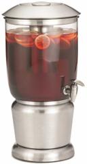 Tablecraft Stainless Steel / Polycarbonate Beverage Dispenser, 2.5 Gallon -- 2 per case