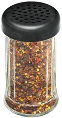Tablecraft PETG Shaker with Plastic Perforated Black Top, 12 Ounce -- 24 per case
