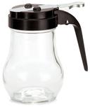 Tablecraft Teardrop Glass Syrup Dispenser, 6 Ounce -- 12 per case