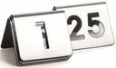 Tablecraft Cut Out Number Tent Set, 2.5 x 2 inch -- 8 per case