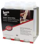 Tablecraft Inverta Top Standard Valvetop Squeeze Bottle Dispensers Set, 12 Ounce -- 8 per case