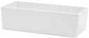 Tablecraft White Melamine Straight Sided Bowl, 10 x 5 x 3 inch -- 6 per case