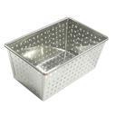 Gobel Tin Plate Perforated Bread Pan, 9.8 inch Length x 3.1 inch Width x 3.1 inch Height Cavity