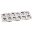 Gobel Tin Plate 12 Cavities Madeleines Baking Sheet, 15.5 inch x 7.8 inch x 0.7 inch