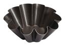 Gobel Continental Style 10 Ribs Brioche Mold with Flat Bottom, 3.2 inch Diameter