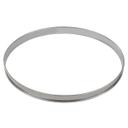 Gobel Stainless Steel Deep Tart Ring with Rolled Edges, 13 inch Diameter