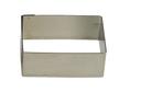 Gobel Stainless Steel Rectangle Cake Frame, 120 x 60 x 45 mm