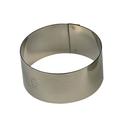Gobel Stainless Steel Round Nonnette Ring, 3.1 inch x 1.2 inch Height Cavity