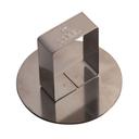 Gobel Stainless Steel Round Pusher, 3.9 inch x 1.9 inch Height