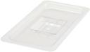 Winco Poly Solid Cover for SP7302/7304/7306/7308 1/3 Size Food Pan -- 12 per case