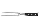 Winco Acero Triple Riveted Straight Cooks Fork with Handle, 12 inch
