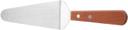 Winco Offset Pie Server with Wooden Handle, 4 5/8 x 2 3/8 inch Blade -- 12 per case