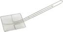 Winco Nickel Plated Square Mesh Skimmer, 6 3/4 x 6 3/4 inch -- 12 per case