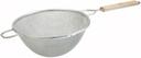 Winco Tinned Single Fine Mesh Strainer, 10.5 inch -- 12 per case