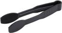 Winco Polycarbonate Black Flat Tong, 6 inch -- 12 per case
