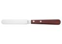 Winco Wooden Handle Bakery Spatula, 10 x 1 3/8 inch -- 12 per case