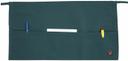 Winco Green 3 Pocket Waist Apron, 12 1/2 x 21-3/4 inch -- 12 per case