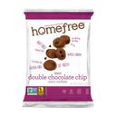 Homefree Gluten Free Double Chocolate Chip Mini Cookie, 0.95 Ounce Bag -- 30 per case.