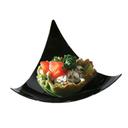 Small Wonders Black Petite Aster Dish, 2.5 x 3 inch -- 200 per case.