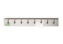 Louis Tellier Stainless Steel 100 Cm Check Holder with 13 Springs, 40 x 4.1 x 0.6 inch