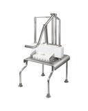 Louis Tellier Stainless Steel Compact Model Professional Lettuce Cutter, 11.8 x 12 x 38.2 inch