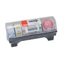 National Checking Labelocker Durable Plastic Dispenser with 1 Roll of Monday Thru Friday Removable Labels and 1 Roll RUF2R.