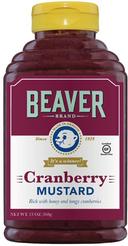 Beaver Cranberry Mustard, 138 Ounce -- 4 per case