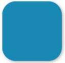 Daymark Dissolve Adhesive Blue Blank Label, 0.75 x 0.75 inch -- 12000 per case