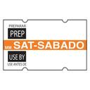 Daymark Day Of Week Preparation Use By Saturday Label, 1000 count