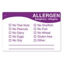 Daymark Allergen Label, 2 x 3 inch -- 500 per case.