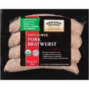 Organic Prairie Organic Pork Bratwurst Link, 12 Ounce -- 8 per case