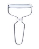 Triangle 18/10 Stainless Steel Straight Blade Professional Horizontal Peeler, 2.55 x 4.92 x 0.39 inch