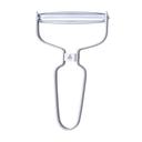 Triangle Stainless Steel Serrated Blade Horizontal Peeler, 9.5 x 15 x 1.5 centimeter