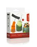 Triangle Deco Twister Set, set of 2