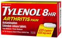Tylenol 8 Hour Arthritis Pain Reliever Fever Reducer Extended Release Caplet, 225 per unit -- 24 per case