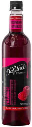 Davinci Gourmet Raspberry Flavored Syrup, 750 Milliliter -- 4 per case.